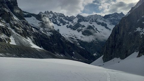 Ambiance sur le Glacier noir 🤩