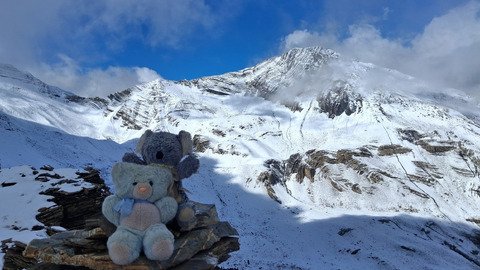 1eres NEIGES, Doudoux heureux ! 🤩🤩