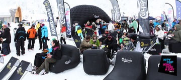 Gourette re&ccedil;oit la N'py Cup le 11 janvier