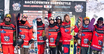 Le team Americas gagne la Skiers Cup