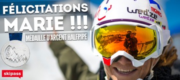 Marie Martinod en argent - Sotchi 2014