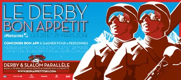 Derby Bon App&eacute;tit - 1 s&eacute;jour pour 4 personnes aux Menuires &agrave; gagner