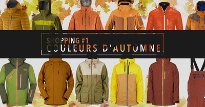 Shopping outerwear : couleurs d'automne