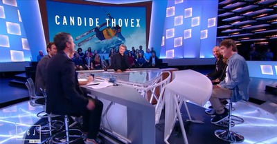 Candide Thovex au Grand Journal - la vidéo