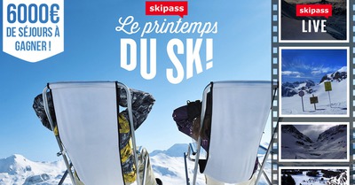 [Concours] 4 séjours à gagner pour le Printemps du Ski !