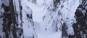 &Oslash;ksehogget couloir