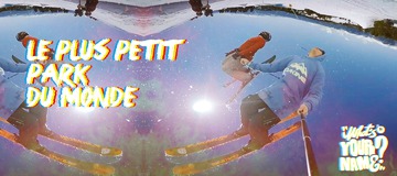 Le plus petit snowpark du monde