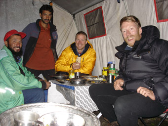18 juin 2005 - Camp de base du Laila