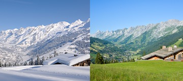 stations de ski : hiver Vs. &eacute;t&eacute;