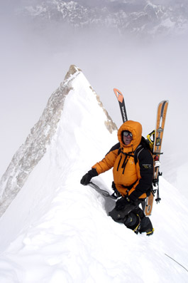 Fredrik au sommet