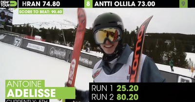 Dew Tour : premières qualifs