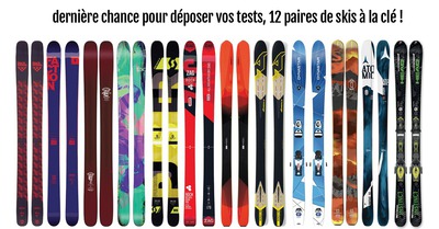 "Gagne tes skis" : plus que 2 jours pour déposer vos tests