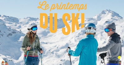 [Les Gagnants] Préparez-vous pour le printemps du ski