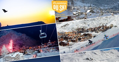 [Les gagnants] En piste pour le printemps du ski !