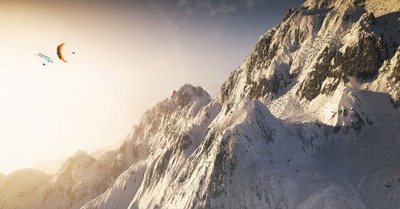 En attendant la neige, ridez dans Steep