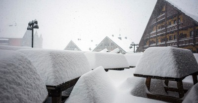 Il neige... Mais pas partout