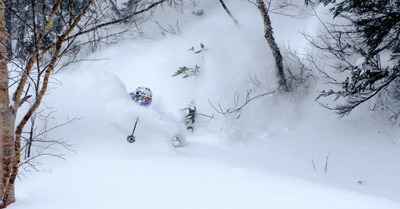 Tsugaike avec Julien Colonge & co