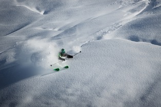 Poudreuse printani&egrave;re &agrave; Engelberg