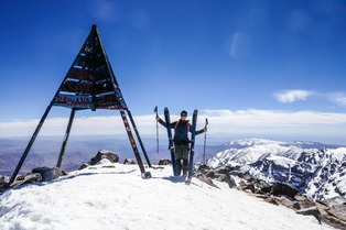 Kevin Guri : ski et surf au Maroc