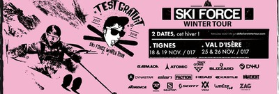 Deux weekends de ski tests avec le Ski Force Winter Tour