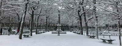 Quand il neige &agrave; Paris...