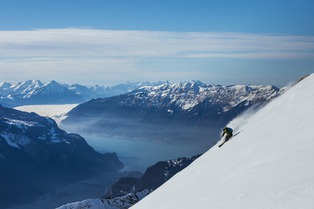 Grand format : Skipass dans l'Oberland bernois