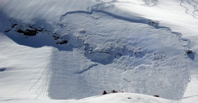 Le d&eacute;clenchement des avalanches de plaque
