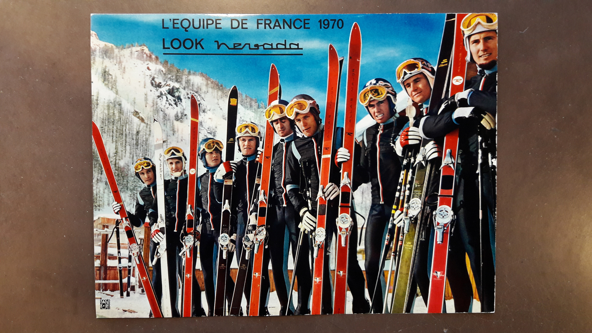 PUBLICITÉ DE PRESSE 1981 J'AI CHOISI DE VIVRE EN DIM COLLANT LYCRA