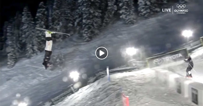 Double backflip dans les bosses