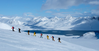 Ski de rando au Svalbard