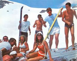 La grande histoire du ski d'&eacute;t&eacute; en France : la vall&eacute;e de l'Oisans