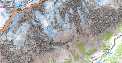 Un glacier menace de s'effondrer dans le massif du Mont Blanc