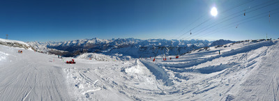 C&rsquo;est la reprise &agrave; Tignes