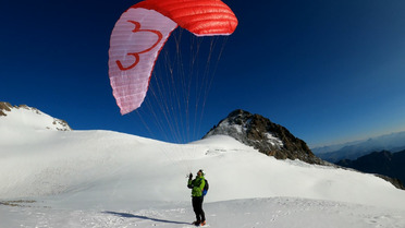 Pelvoux express en parapente
