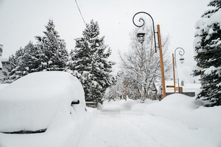 Jusqu'&agrave; 80 cm de neige fra&icirc;che