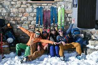 Local Freedom -  a ski & friendship adventure -  Ma&euml;l Ollivier & friends