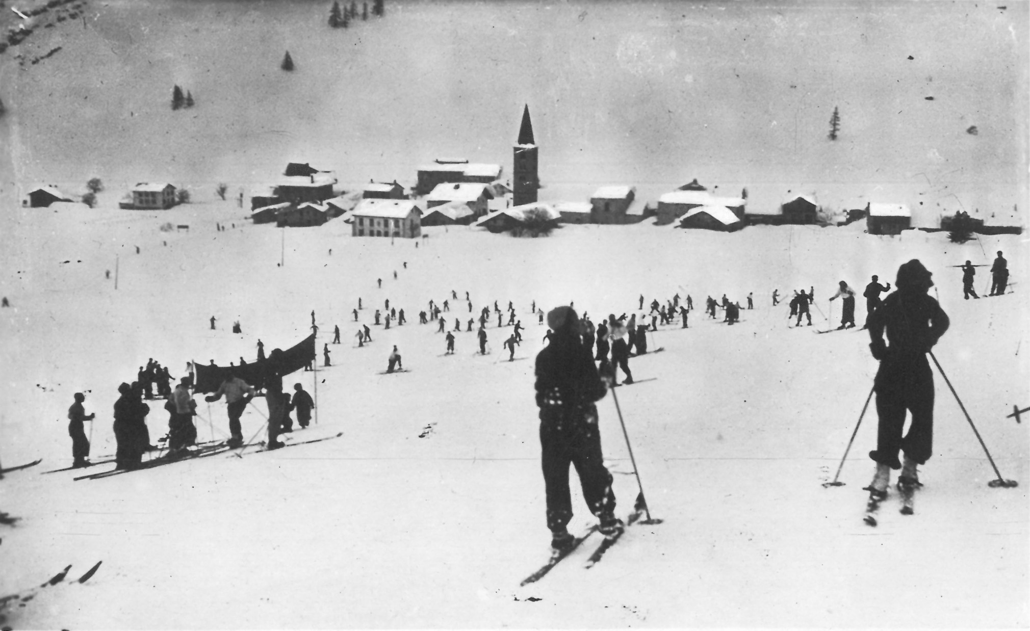 Ski et Après Ski - Sports d'hiver Val-d'Isère, France Sticker Ski et Après Ski - Sports d'hiver Val-d'Isère, France Sticker