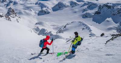 Nendaz : rando freeride version haute montagne en Valais