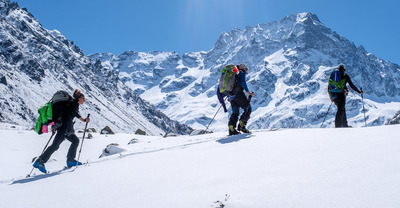 Ski de rando dans le Valgaudemar : objectif Jocelme