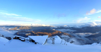 M&eacute;t&eacute;o :&nbsp;Arriv&eacute;e de la neige en montagne !