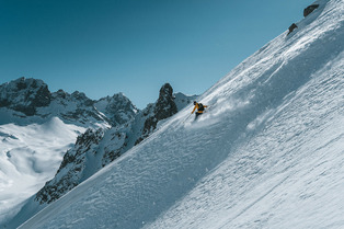 Le Freeride &agrave; Courchevel  