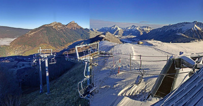 Le avant/apr&egrave;s de la premi&egrave;re grosse chute de l'hiver !