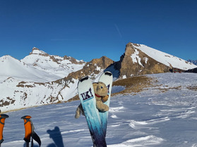D&eacute;voluy, un paradis du ski de rando