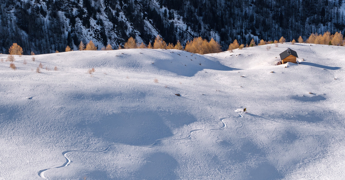 Crévoux, le ski sans fard