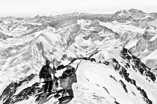 Le Pic de Campbieil (3173 m) &agrave; ski