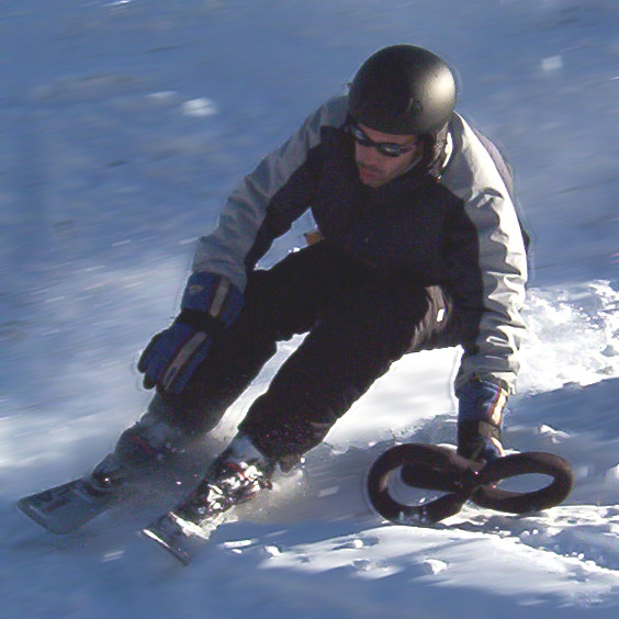 Le SnowK Ball, ou l'unique sport co sur des skis