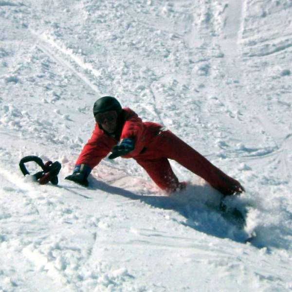 Le SnowK Ball, ou l'unique sport co sur des skis
