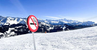 Interdiction de fumer aux Gets :  premi&egrave;re station d'Europe sans tabac