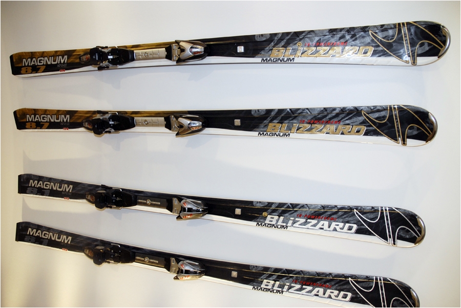 Les skis all-mountain Magnum.