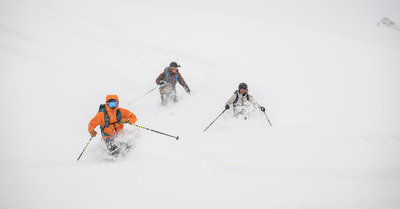Notre d&eacute;couverte de Verbier :  freeride avec Xavier De Le Rue, rando et fromagerie